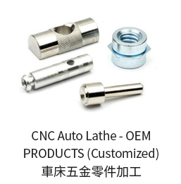 CNC Auto Lathe - OEM PRODUCTS (Customized)車床五金零件加工